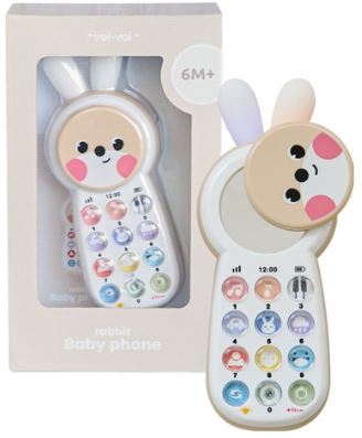 거울 보는 토끼 아기핸드폰