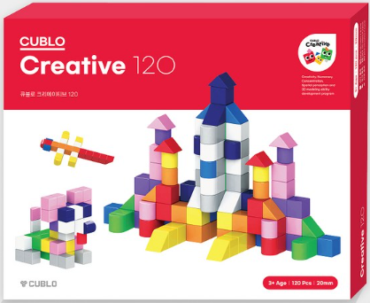 큐블로 크리에이티브120 자석블록