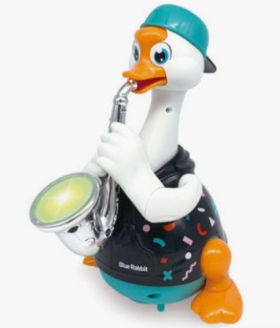 아기와 놀아주는 구스파파