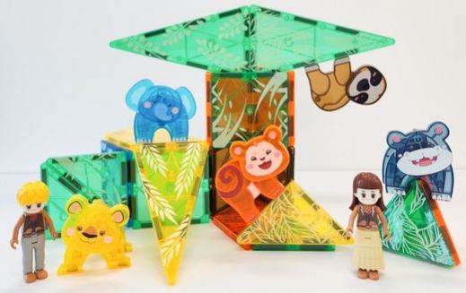 벨베이비 자석타일 사파리동물 친구들