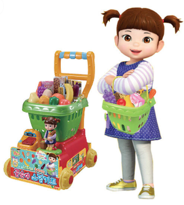 콩순이 쇼핑카트