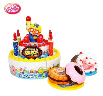 뽀로로 멜로디 생일케이크