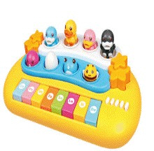 비덕베이비 점핑 인형 피아노