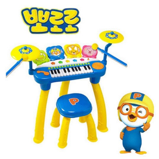 뽀로로 피아노 드럼 스틱